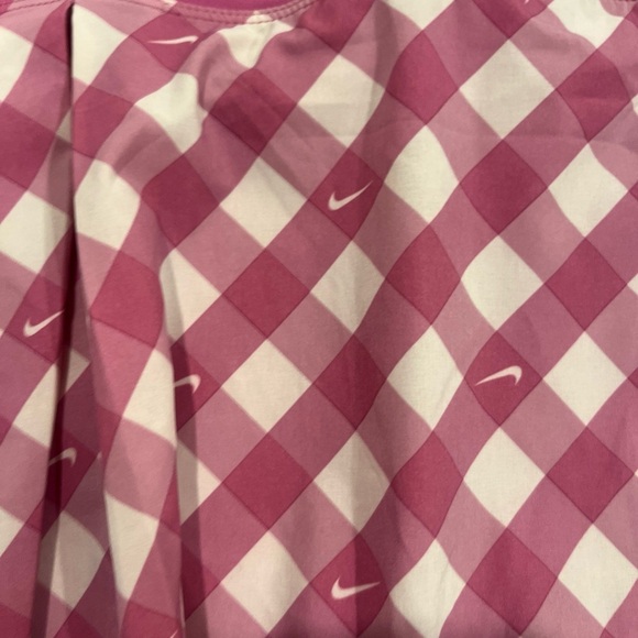 Nike Pink Plaid Mini Skirt - Picture 3 of 8